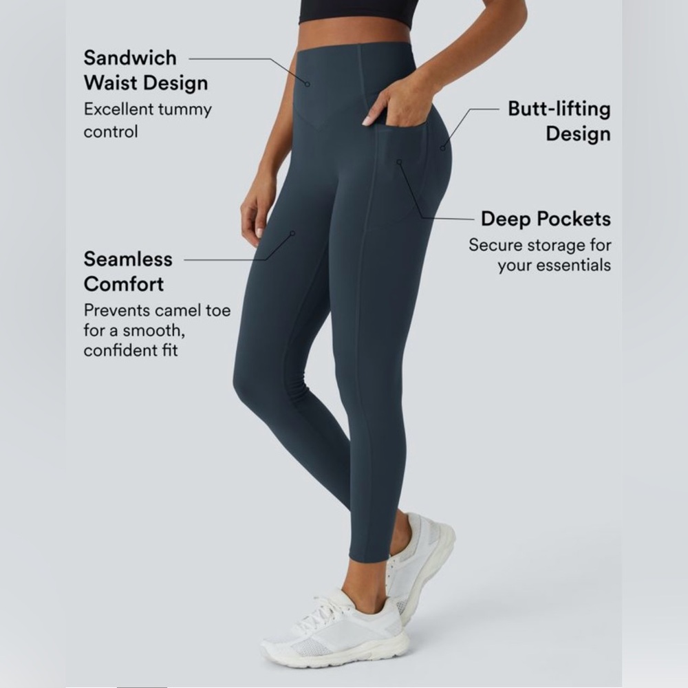 HALARA Women's Leggings - Charbon